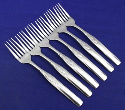 JUEGO: 6 TENEDORES ENSALADA "RAPTO" JA Henckels iInternational 18/10 Inoxidable 7" Foto 1 de 4