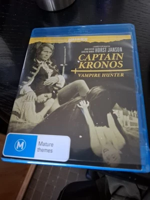 CAPTAIN KRONOS VAMPIRE HUNTER Reg B Blu-ray (Shock): Hammer Horror VGC  - Image 1 of 3
