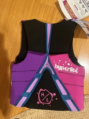 Hyperlite Youth Life Vest, USCG Approved (55-88 lbs) 2 Colors, Pls Indicate