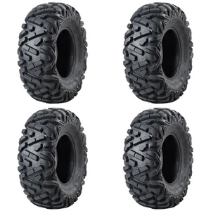 (4 Pack) Tusk TriloBite Tire 25x8-12 For JOHN DEERE Trail Buck 500 4x4 2004 - Picture 1 of 9
