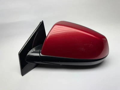 2010-2014 Cadillac SRX Driver Left power folding Mirror Memory Crystal Red - Image 1 of 4