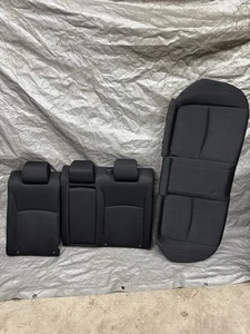 2020 Civic SI Sedan Complete Rear Seats Red Stitching - Picture 1 of 9
