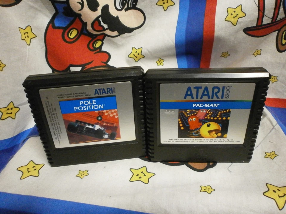 2 Atari 5200 Games - Pole Position & Pac-Man Games - Image 1 of 1