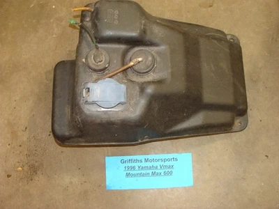 1996 YAMAHA VMAX 600 MOUNTAIN MAX 8cc gas fuel cell tank 89A w cap - Image 1 of 4