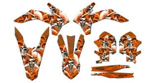 2013-2014 XCF JESTER Orange Senge Graphics Kit Compatible with KTM - Imagen 1 de 10