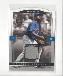 2004 Skybox LE silberfest #49 Carlos Delgado TRIKOT blau Jays/50 - Bild 1 von 1