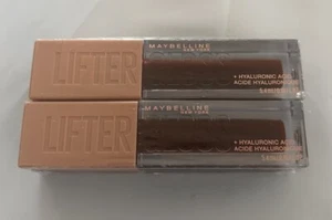 Maybelline Lifter Lip Gloss Makeup with Hyaluronic Acid Lot Of 2 025 Taffy New - Picture 1 of 4