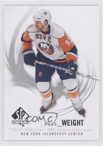 2009-10 SP Authentic Doug Weight #3