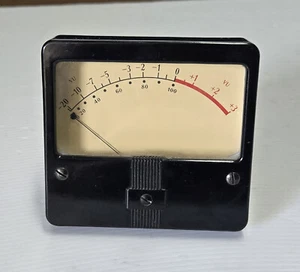 Vintage Simpson 4 Inch Console VU Meter with lights - Zdjęcie 1 z 2