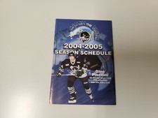 RS20 Plymouth Whalers 2004/05 Minor Hockey Pocket Schedule - Remerica