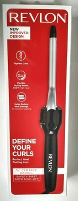 Revlon Perfect Heat Curling Iron Ceramic 1/2" Ceramic Barrel new - Image 1 of 3