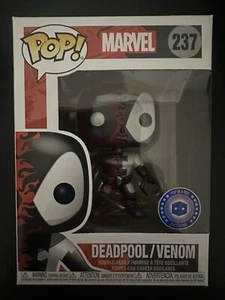Funko Pop! Marvel 237 Deadpool / Venom Pop in a Box Exclusive (Metallic) - Picture 1 of 6