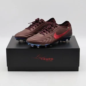 FZ1487-600 Nike Tiempo Legend 10 Elite Luxe Port Wine Bright Crimson (Men's) - Picture 1 of 11