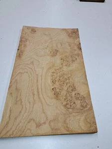 Burr Oak Veneer - 1 NATURAL WOOD Sheet - 480mm x 280mm - Picture 1 of 5