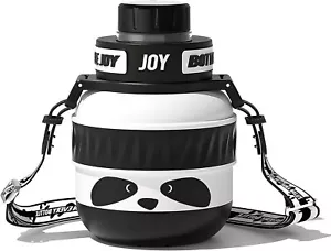 16 oz Kids Stainless Steel Water Bottle Canteen Leakproof Double Insulated Panda - Picture 1 of 6