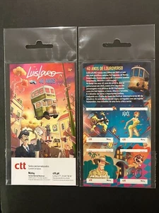 Portugal 2025 - 40 Years Louroverso Comics, Luís Louro, booklet stamps set MNH - Picture 1 of 1