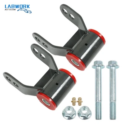 Shackle 1.5" or 2" Lift Kit Rear For Chevy GMC K1500 K2500 4WD 1988-1998 Foto 1 de 4