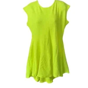 Neon yellow, Sexy Diva mini dress, size 3X - Picture 1 of 6