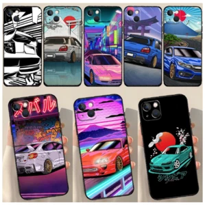 Tokyo JDM Drift Tuning 2JZ Car Cover Case For Iphone 16 Pro Max 15 14 13 12 11 - Photo 1 sur 16