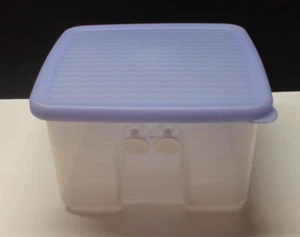 Contenedor inteligente para nevera Tupperware 3993 4 1/2 tazas tapa púrpura claro ventilada - Imagen 1 de 4