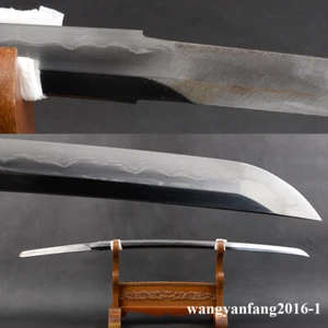 Katana desnuda japonesa samurái desnuda Kobuse templada de arcilla plegada T10 - Imagen 1 de 12