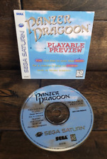 Sega Saturn Panzer Dragoon Playable Preview Pre-owned Free Shipping