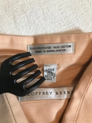 Camisa de vestir Geoffrey Beene para hombre talla: grande, cuello 16,5, brazo 32/33 Foto 1 de 3