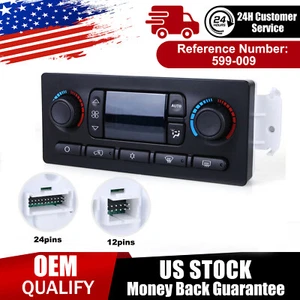 599-009 A/C Climate Control Module for 03-04 Chevy Silverado GMC Sierra 15107730 - Picture 1 of 13