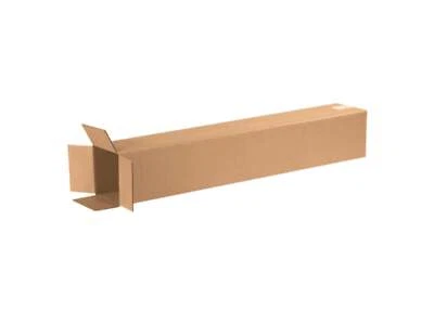 25 Pack Corrugated Shipping Boxes 6x6x36 Cardboard Mailers Kraft Packing Boxes - Image 1 of 4