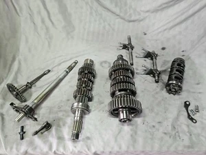 2003 Kawasaki Ninja ZX6RR OEM Transmission Gears Gearbox Drum Forks - Picture 1 of 23