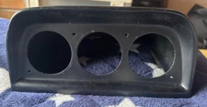 SUBARU impreza gc8 hood for additional meter Black JDM Rare Japan - Picture 1 of 3