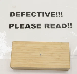 Lomi LOMD3100 Wooden Power Bank *READ* - Picture 1 of 9