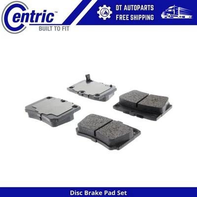 Pastillas de freno de disco traseras centradas para Mitsubishi Montero Sport 1997-2004 Foto 1 de 4