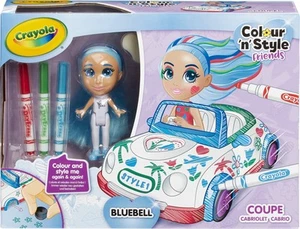 Crayola - Colour 'n' Style Friends Coupe Bluebell Doll Art Playset - Picture 1 of 3