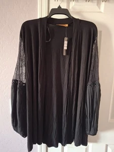 Damen Schwarz Cover Up Von Belldini Größe 3X Neu - Bild 1 von 6