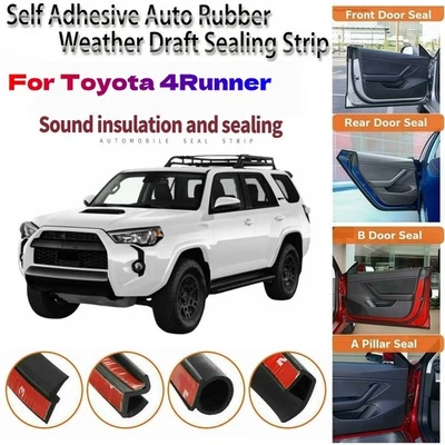 Protector de sello de tira de goma para pelar viento reducción de ruido k para Toyota 4Runner Foto 1 de 4