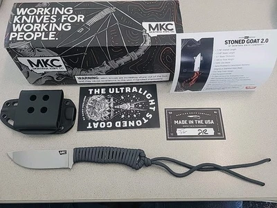 Montana Knife Company MKB MAGNACUT STONED GOAT 2.0 Gris Foto 1 de 4