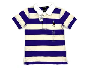 *MINOR DEFECT* Polo Ralph Lauren Little Girl's Big Pony Striped Polo - Size: 6 - Picture 1 of 3