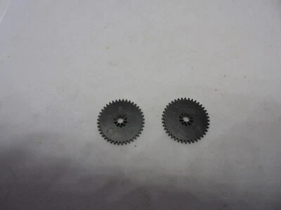 LIMA SPARES 2 X BLACK PLASTIC GEARS 20MM DIAMETER NEW UNUSED - Image 1 of 2