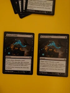 MTG Card.  Raven's Crime x2  Eventide Sorcery - Picture 1 of 4