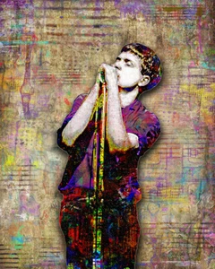 IAN CURTIS Of JOY DIVISION Tribute 16x20in Poster Pop Print Free Shipping US - Picture 1 of 5