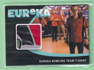Eureka seasons 1 & 2 2011 Costume card AF3 Bowling T-Shirt 334-350 VARIANT logo - Picture 1 of 2