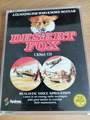 Commodore 64/128 Game (Tape) - Desert Fox - 1986 - Working! - Image 1 of 4