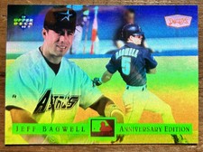 Jeff Bagwell 1994 Upper Deck Denny’s Hologram #4 HOF Houston Astros MLB 