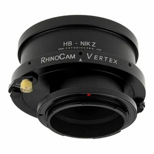 Fotodiox Rhinocam Vertex Rotating Adapter Hasselblad V Lens An Nikon Z Camera - Picture 1 of 5