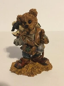 Boyds Bears Christmas Nativity Bruce as the Shepherd Figurine 2410 Series 12 NOS - Picture 1 of 7