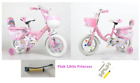 Pink Little Princess Girls Bike Kids