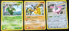 3x Wormadam 41 42 & 43/132 Rare Pokemon Cards - Secret Wonders 2007 (A1)