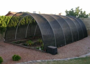 Agfabric 50% UV Sun Shade Cloth 20ft for Garden Plant Greenhouse with 12 Clips - Picture 1 of 11