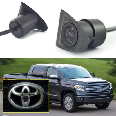 Front View Camera Logo Embedded 170° HD CCD for Toyota Pickup Tundra 2014-2017 - Image 1 of 4